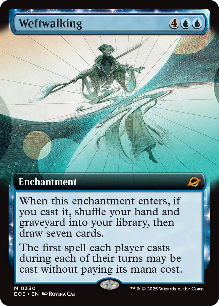 Weftwalking (Extended Art) [Edge of Eternities] | Boutique FDB TCG