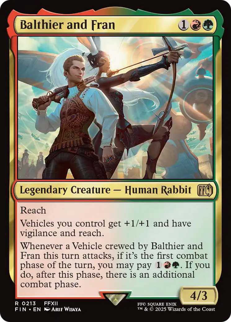 Balthier and Fran [FINAL FANTASY] | Boutique FDB TCG