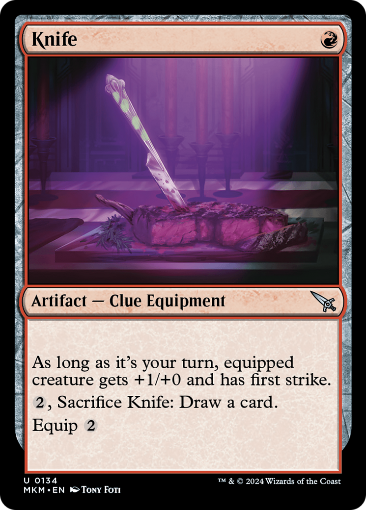 Knife [Murders at Karlov Manor] | Boutique FDB TCG