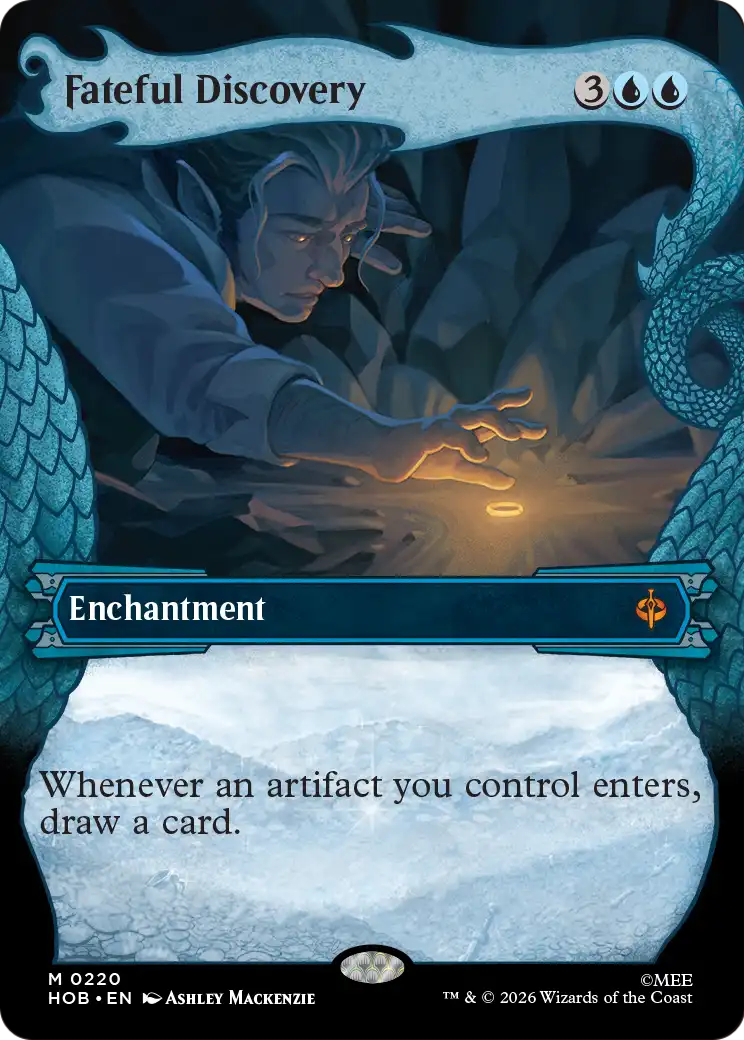 Fateful Discovery (Showcase) [The Hobbit] | Boutique FDB TCG