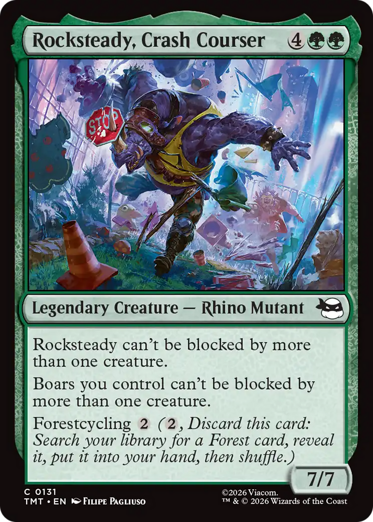 Rocksteady, Crash Courser [Teenage Mutant Ninja Turtles] | Boutique FDB TCG