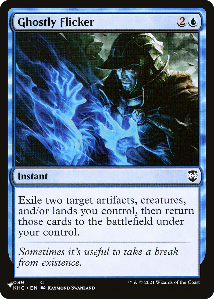 Ghostly Flicker [The List] | Boutique FDB TCG