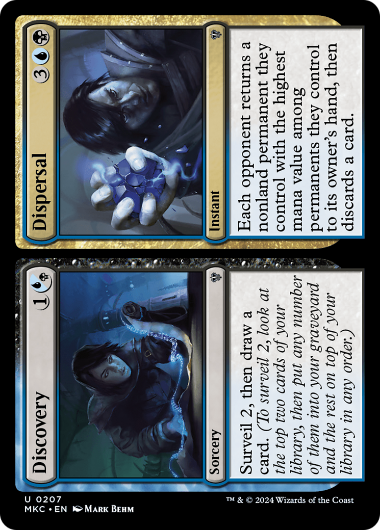 Discovery // Dispersal [Murders at Karlov Manor Commander] | Boutique FDB TCG