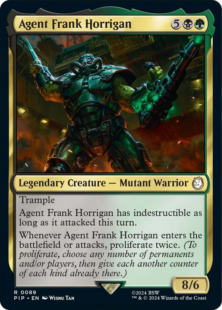 Agent Frank Horrigan [Fallout] | Boutique FDB TCG