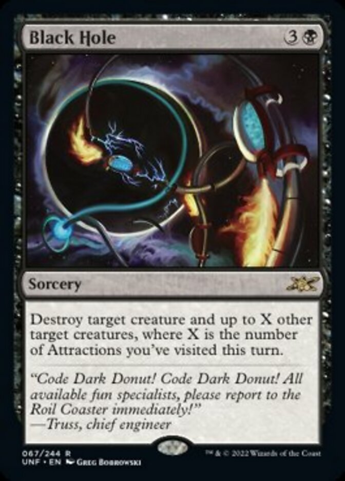 Black Hole [Unfinity] | Boutique FDB TCG