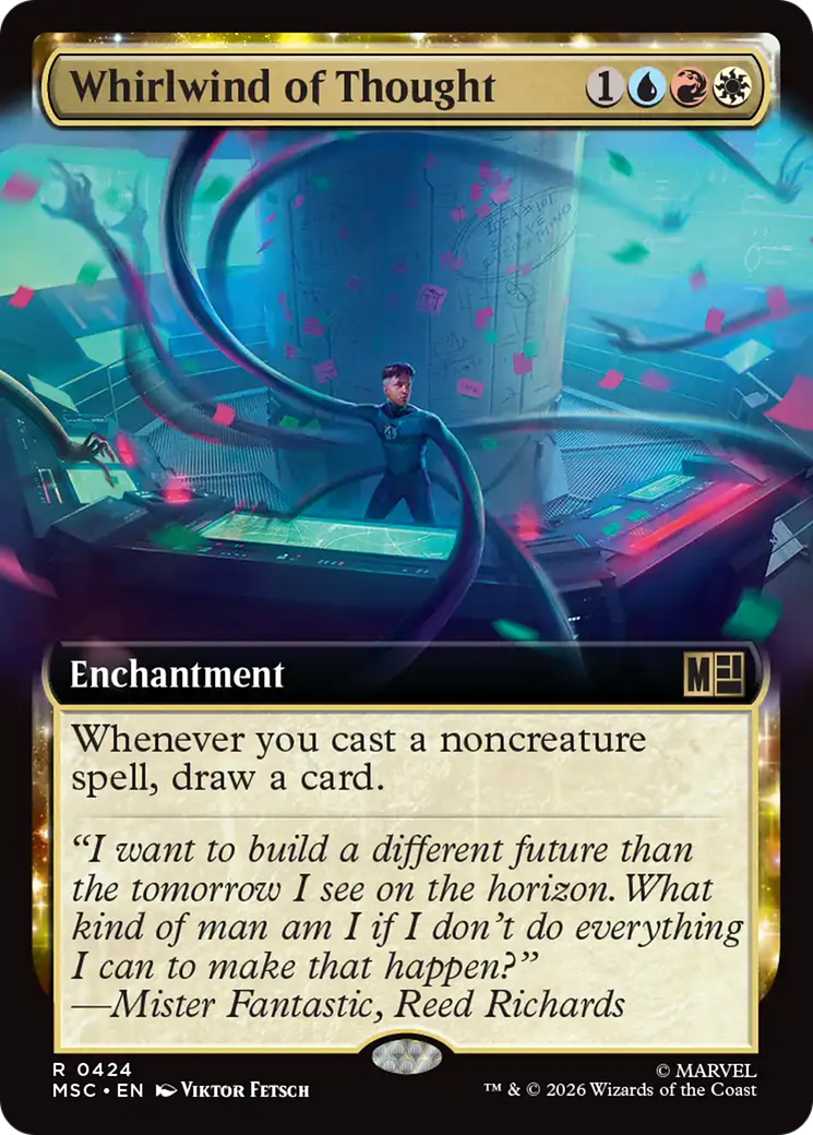 Whirlwind of Thought (Extended Art) [Marvel Super Heroes Commander] | Boutique FDB TCG