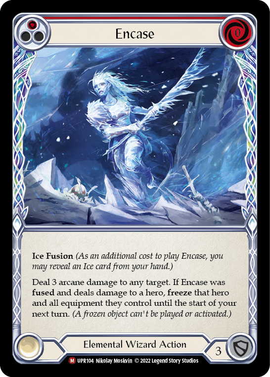 Encase [UPR104] (Uprising)  Rainbow Foil | Boutique FDB TCG