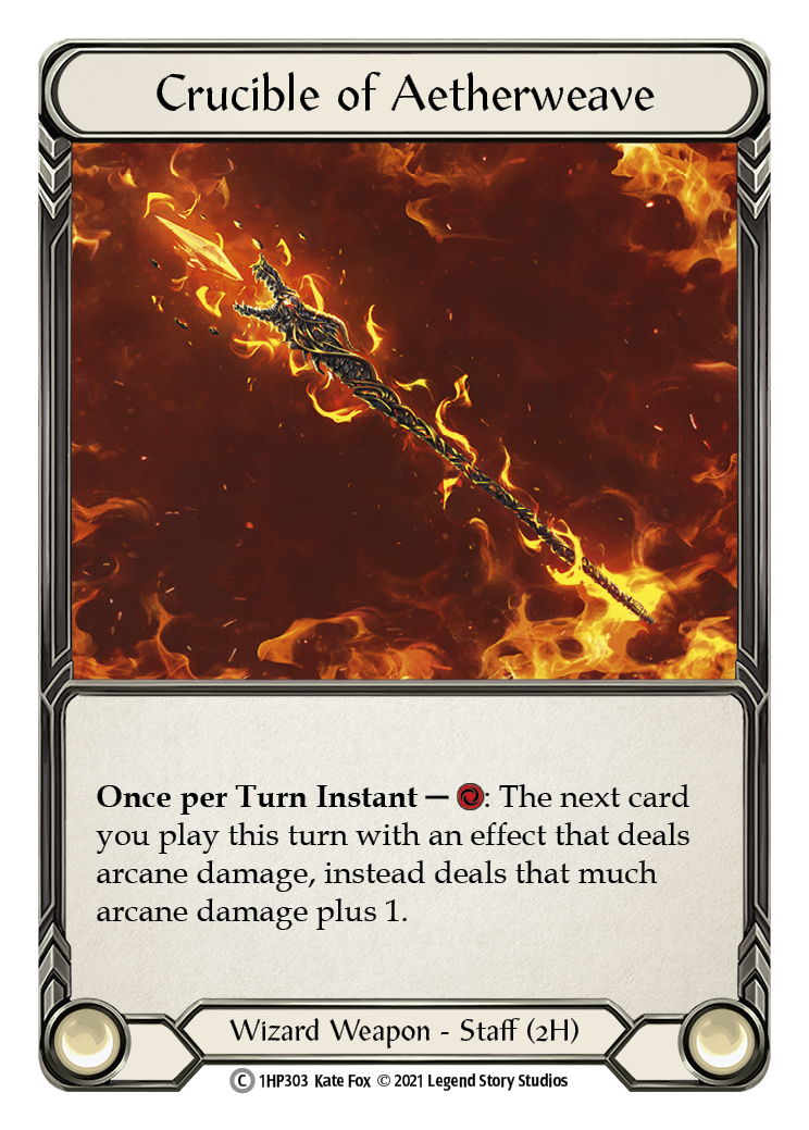 Crucible of Aetherweave [1HP303] (History Pack 1) | Boutique FDB TCG