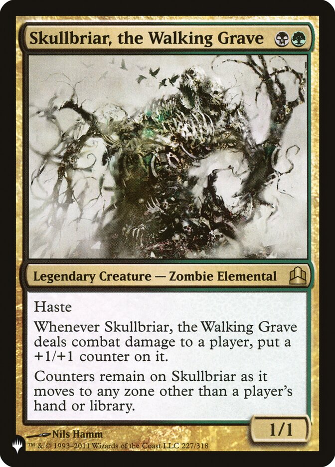 Skullbriar, the Walking Grave [The List] | Boutique FDB TCG