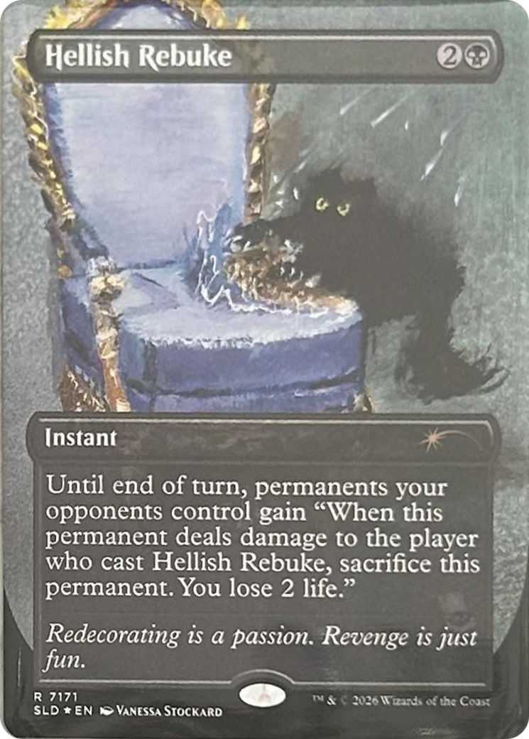 Hellish Rebuke [Secret Lair Drop Series] | Boutique FDB TCG