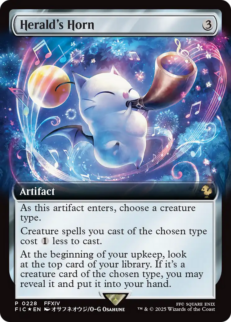 Herald's Horn (Extended Art) [FINAL FANTASY Promos] | Boutique FDB TCG