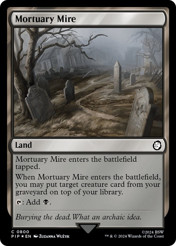 Mortuary Mire (Surge Foil) [Fallout] | Boutique FDB TCG