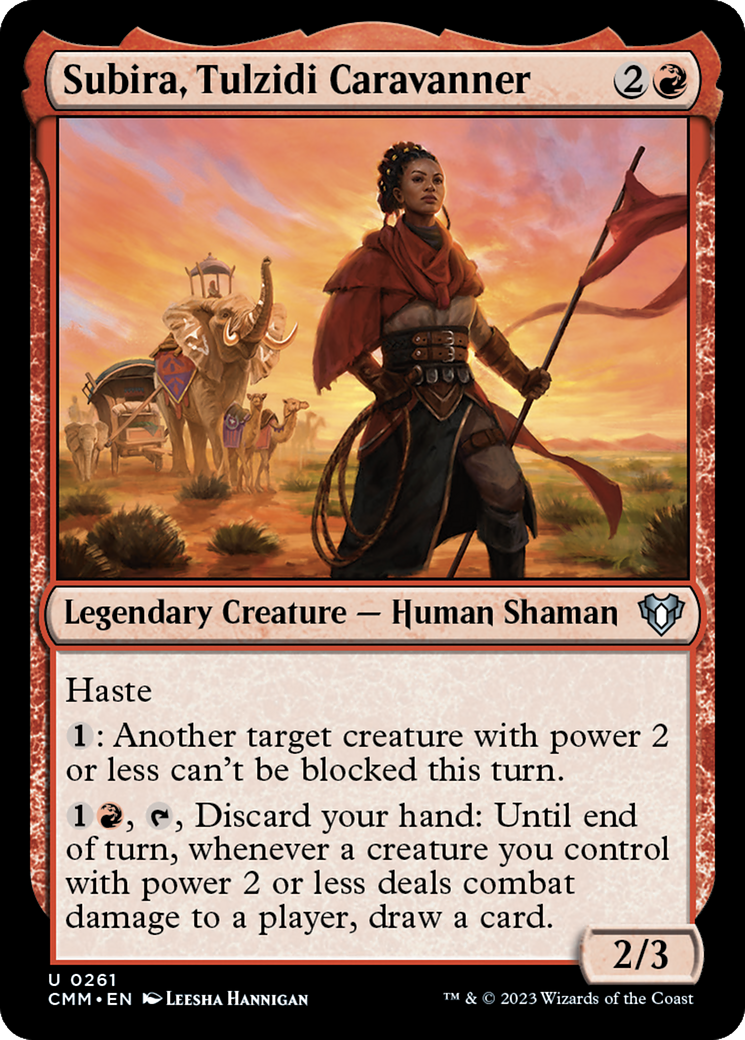 Subira, Tulzidi Caravanner [Commander Masters] | Boutique FDB TCG