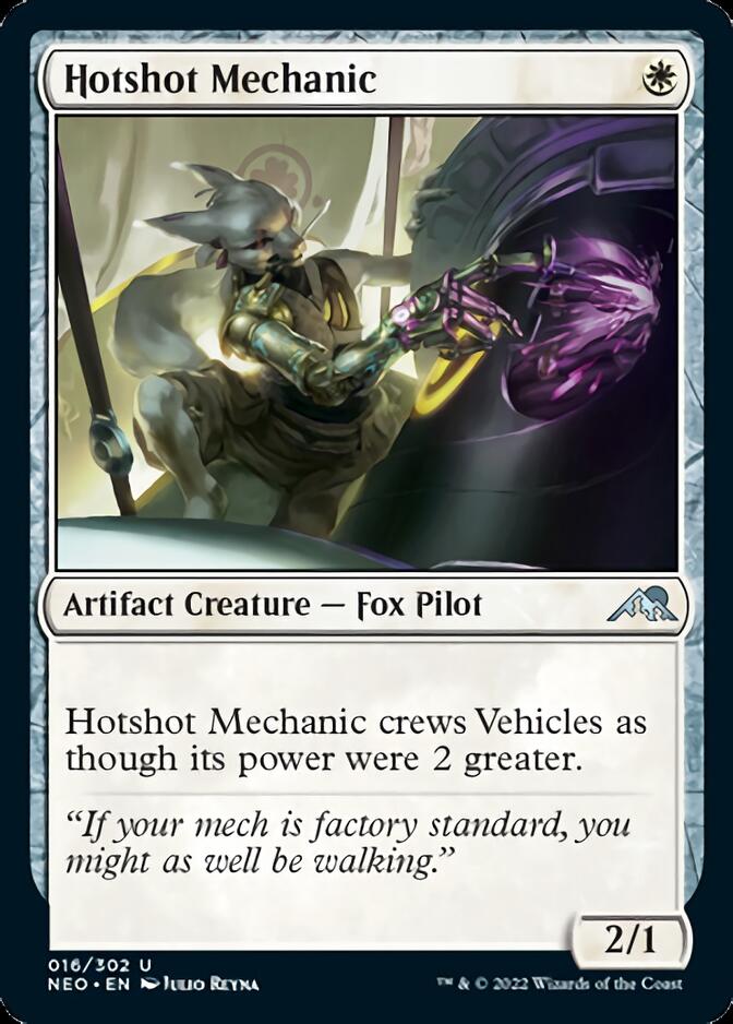 Hotshot Mechanic [Kamigawa: Neon Dynasty] | Boutique FDB TCG