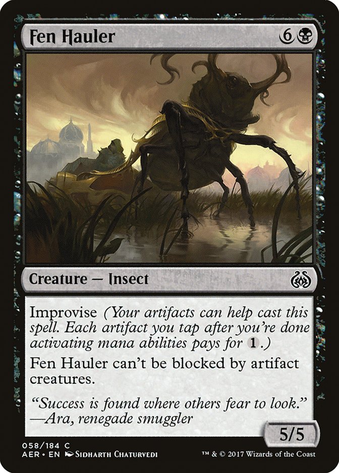 Fen Hauler [Aether Revolt] | Boutique FDB TCG