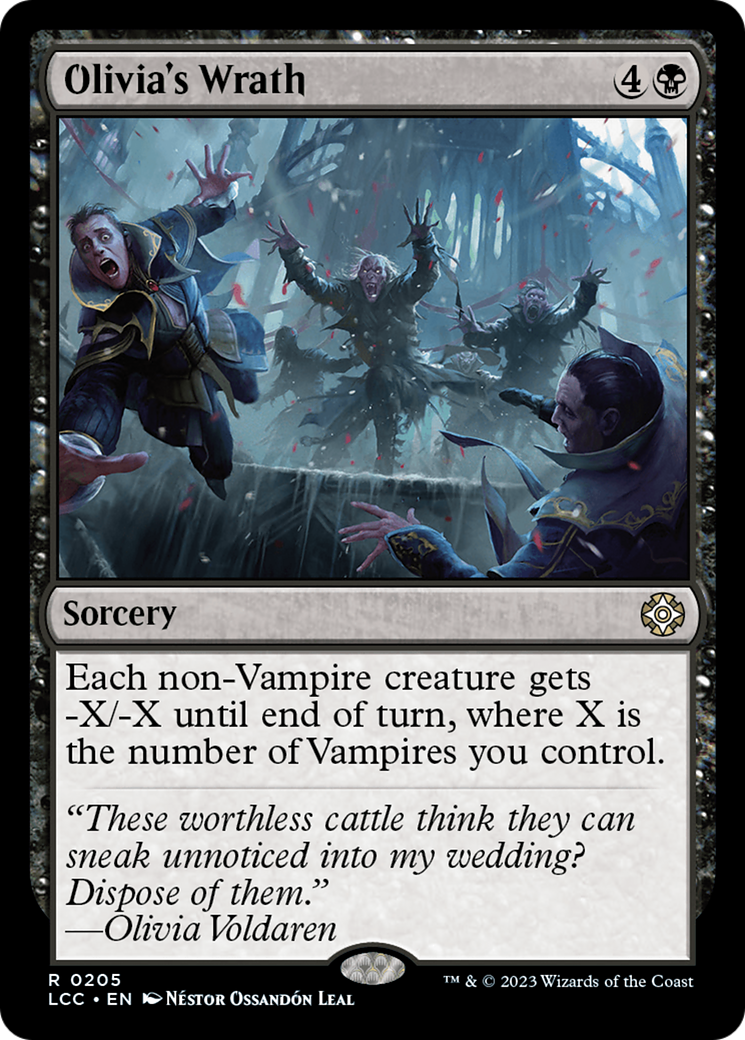 Olivia's Wrath [The Lost Caverns of Ixalan Commander] | Boutique FDB TCG