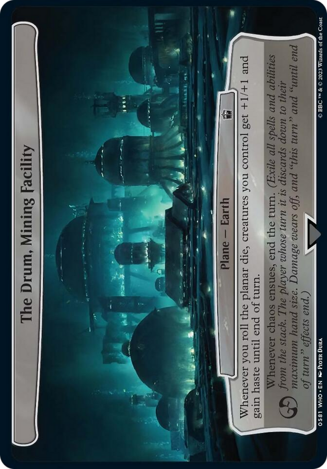 The Drum, Mining Facility [Doctor Who] | Boutique FDB TCG