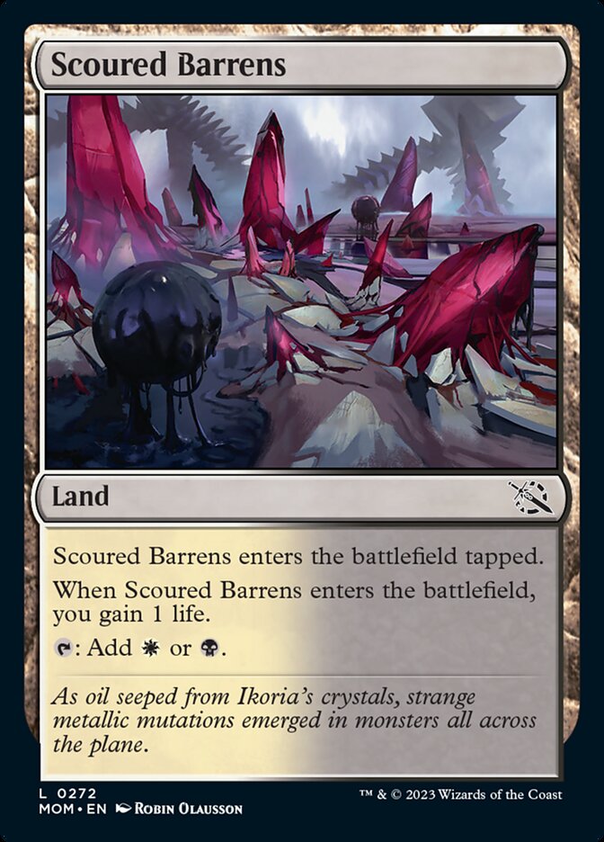 Scoured Barrens [March of the Machine] | Boutique FDB TCG