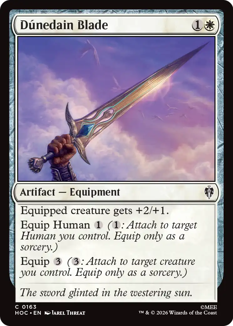 Dunedain Blade [The Hobbit: Eternal-Legal] | Boutique FDB TCG