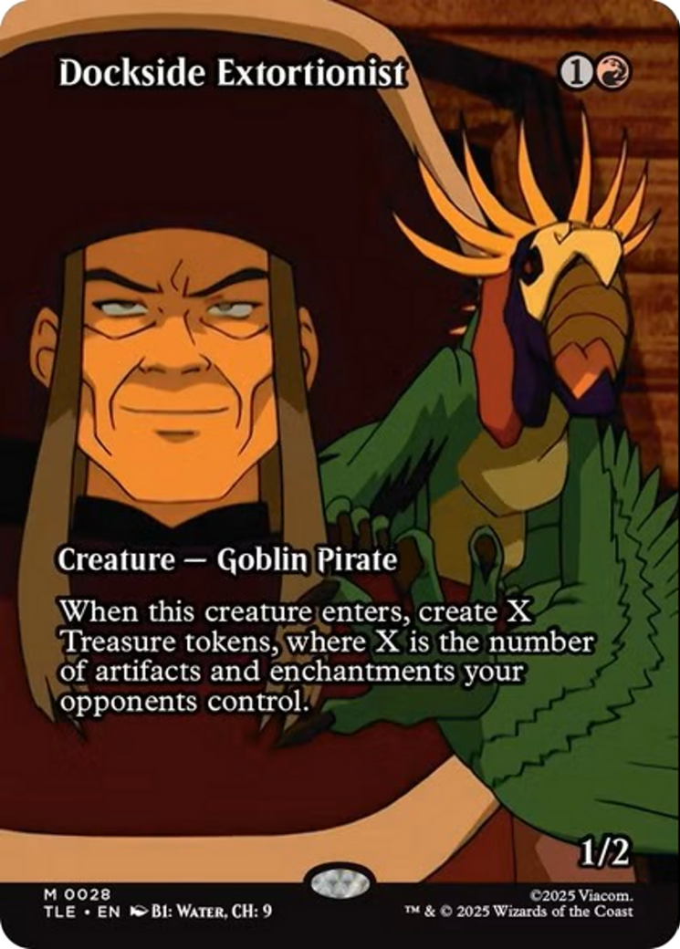 Dockside Extortionist (Borderless) [Avatar: The Last Airbender: Eternal-Legal] | Boutique FDB TCG