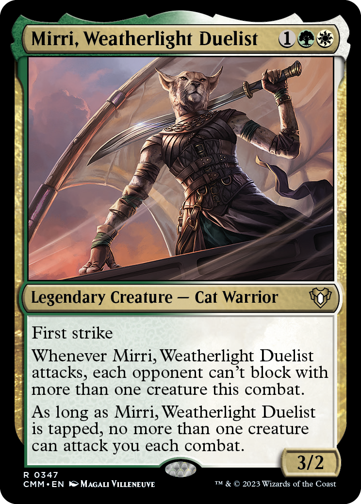 Mirri, Weatherlight Duelist [Commander Masters] | Boutique FDB TCG