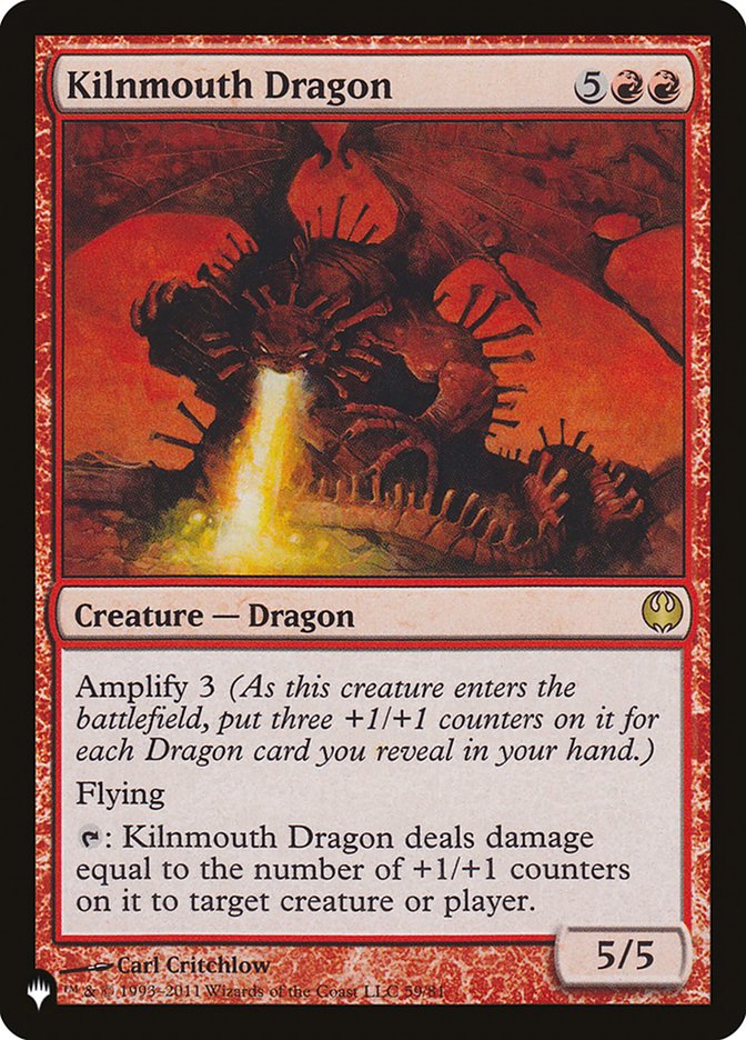 Kilnmouth Dragon [The List] | Boutique FDB TCG