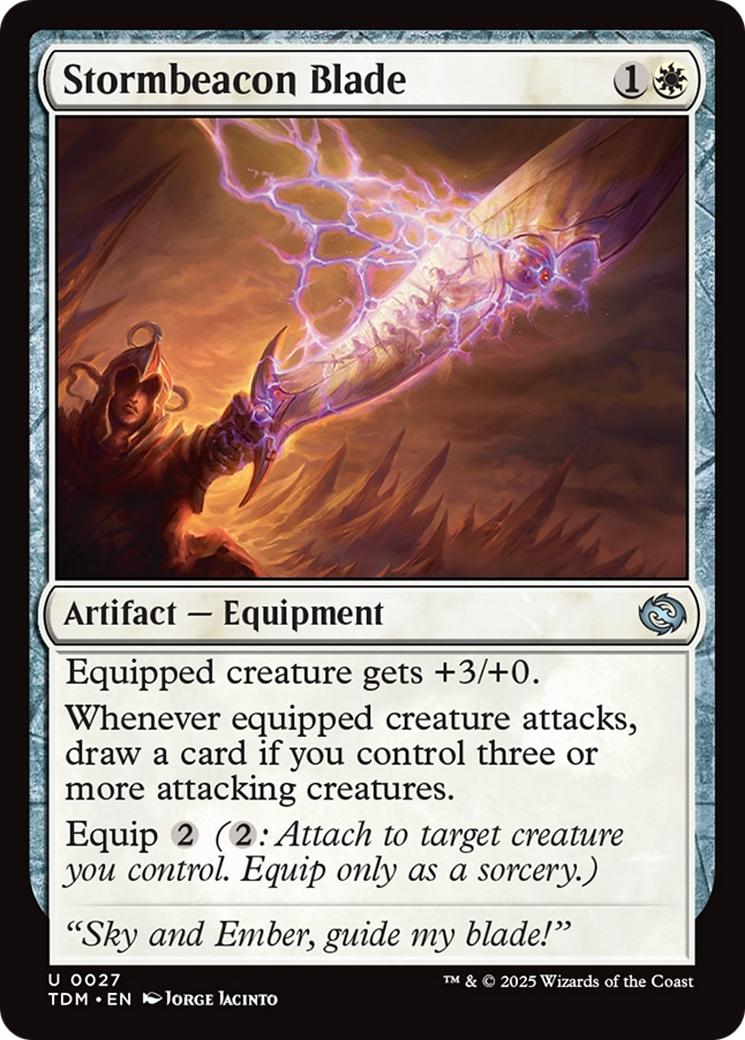 Stormbeacon Blade [Tarkir: Dragonstorm] | Boutique FDB TCG
