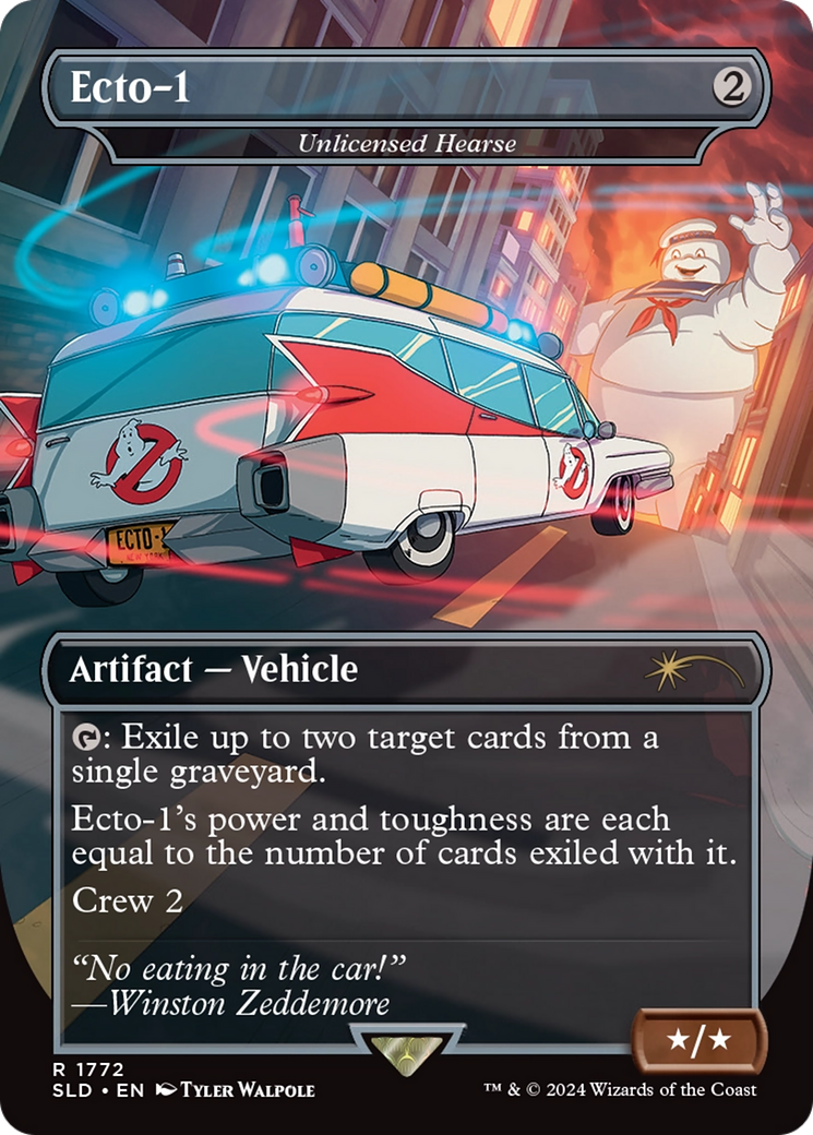 Ecto-1 - Unlicensed Hearse [Secret Lair Drop Series] | Boutique FDB TCG