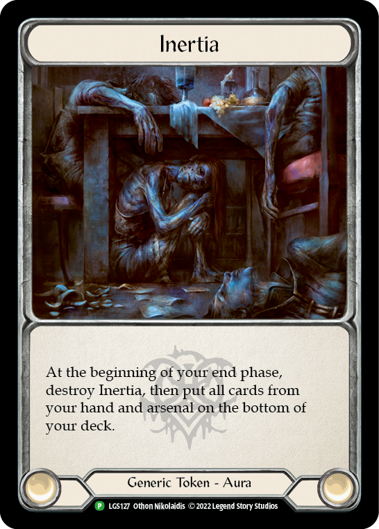 Inertia // Ponder [LGS127 // LGS128] (Promo)  Cold Foil | Boutique FDB TCG