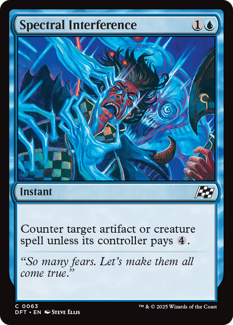 Spectral Interference [Aetherdrift] | Boutique FDB TCG