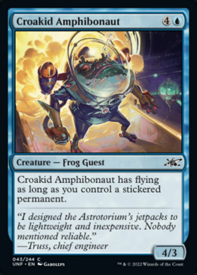 Croakid Amphibonaut [Unfinity] | Boutique FDB TCG