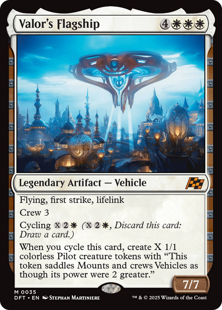 Valor's Flagship [Aetherdrift] | Boutique FDB TCG