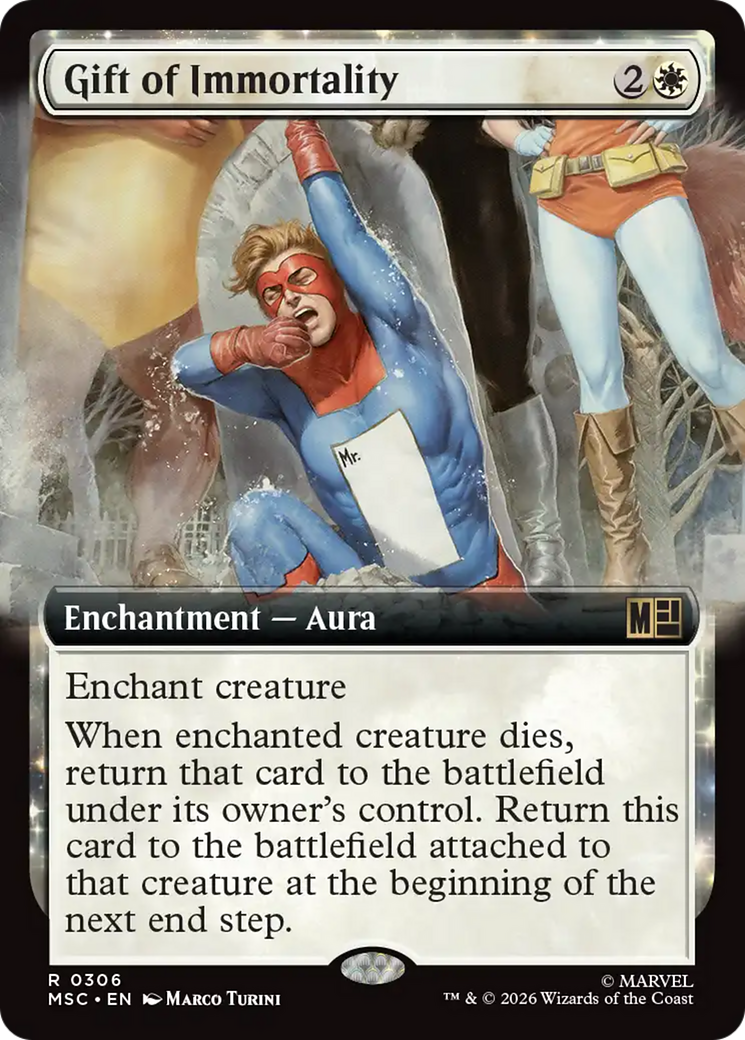 Gift of Immortality (Extended Art) [Marvel Super Heroes Commander] | Boutique FDB TCG