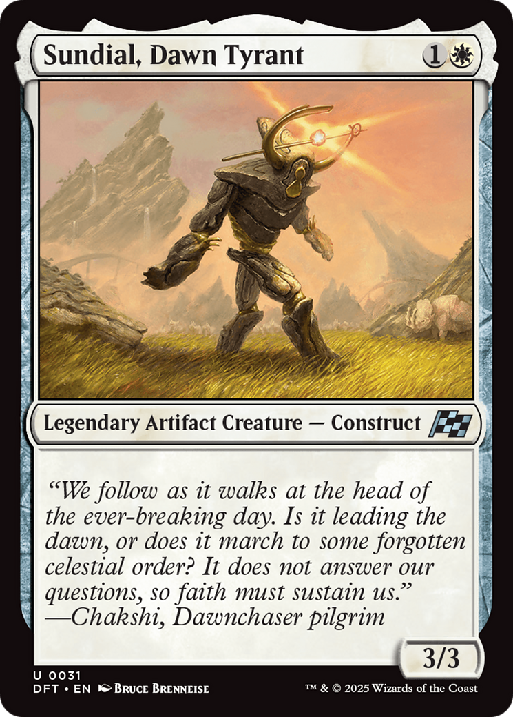 Sundial, Dawn Tyrant [Aetherdrift] | Boutique FDB TCG
