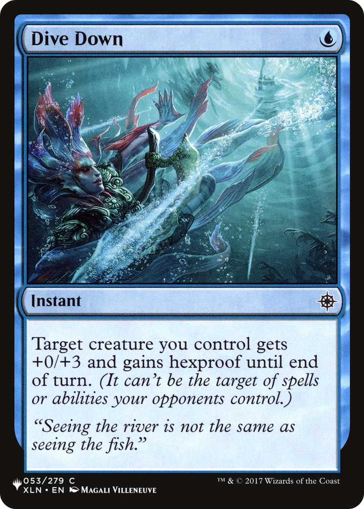 Dive Down [The List Reprints] | Boutique FDB TCG