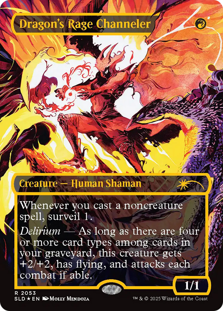 Dragon's Rage Channeler (2053) (Raised Foil) [Secret Lair Drop Series] | Boutique FDB TCG