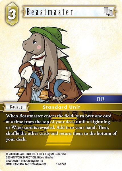 Beastmaster [Opus XI] | Boutique FDB TCG