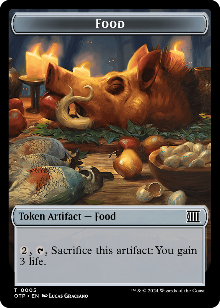 Food Token [Outlaws of Thunder Junction: Breaking News Tokens] | Boutique FDB TCG