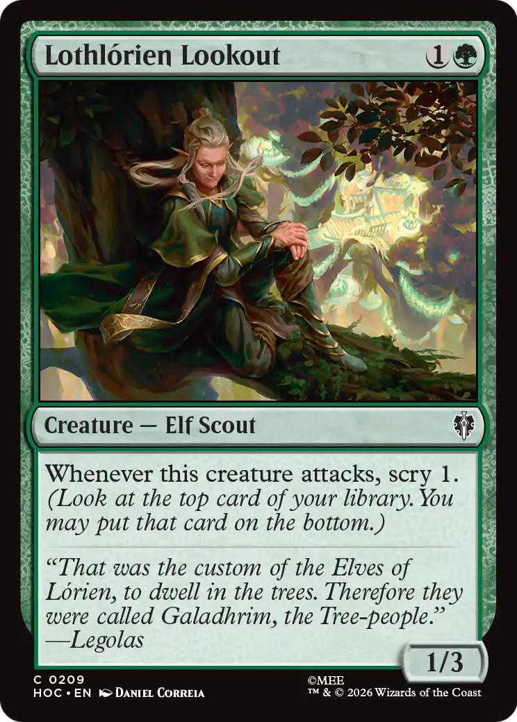 Lothlorien Lookout [The Hobbit: Eternal-Legal] | Boutique FDB TCG