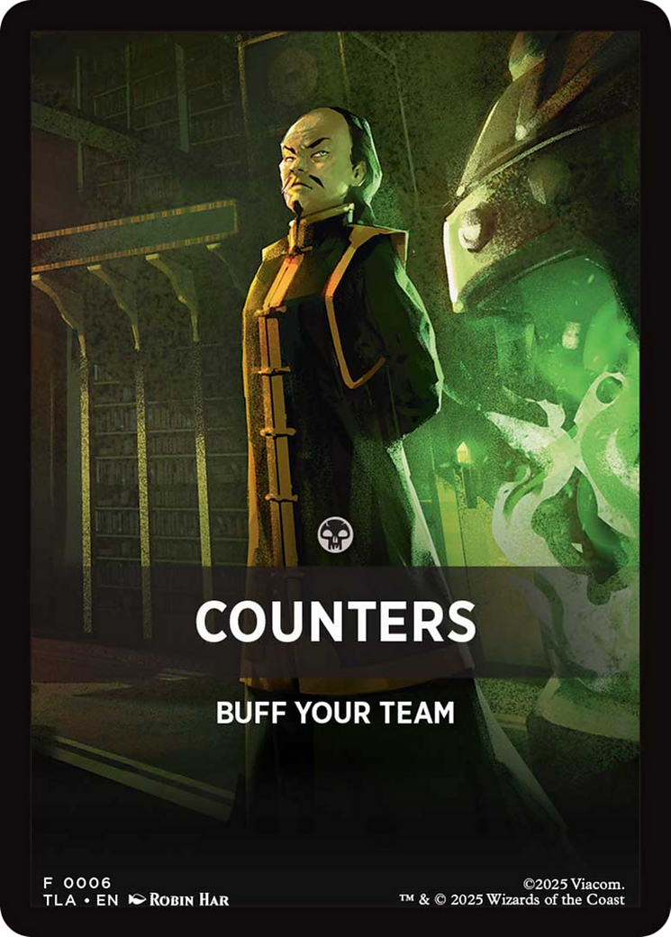 Counters Theme Card [Avatar: The Last Airbender] | Boutique FDB TCG