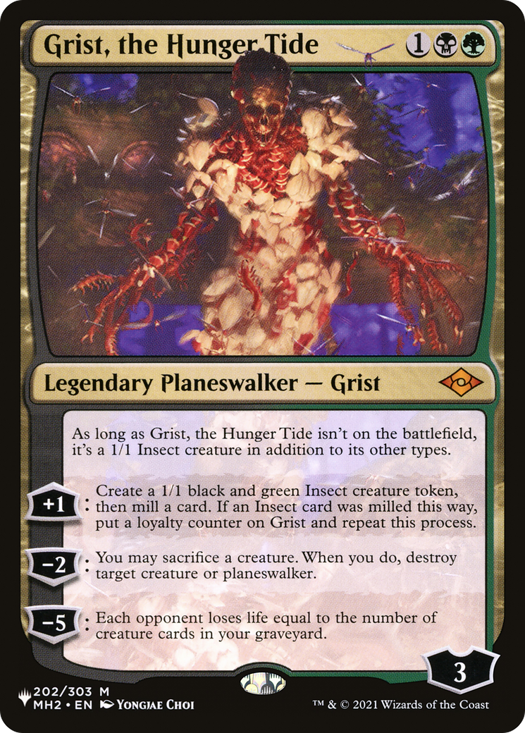 Grist, the Hunger Tide [The List Reprints] | Boutique FDB TCG