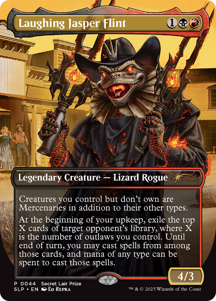 Laughing Jasper Flint [Secret Lair Showdown] | Boutique FDB TCG