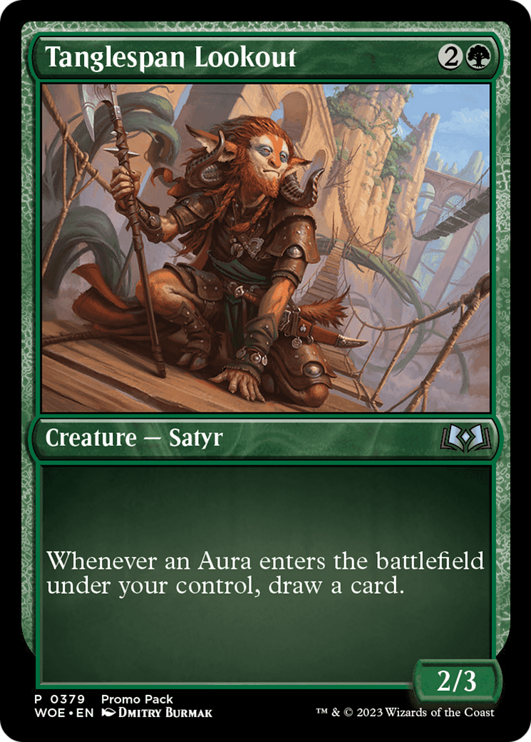 Tanglespan Lookout (Promo Pack) [Wilds of Eldraine Promos] | Boutique FDB TCG