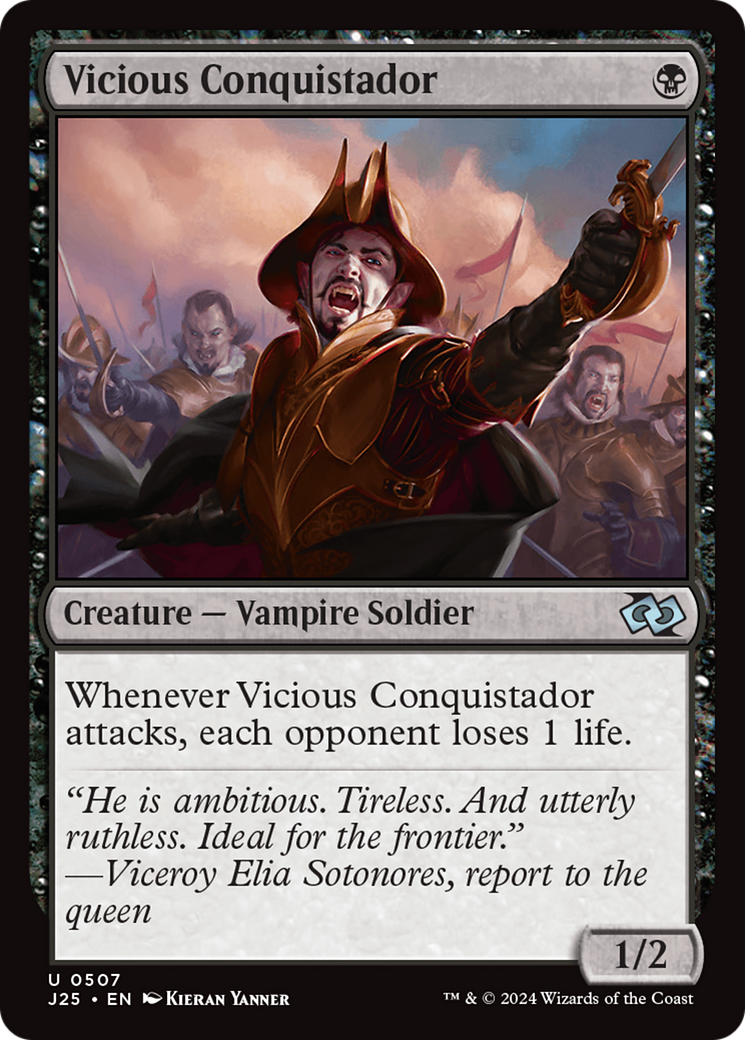 Vicious Conquistador [Foundations Jumpstart] | Boutique FDB TCG