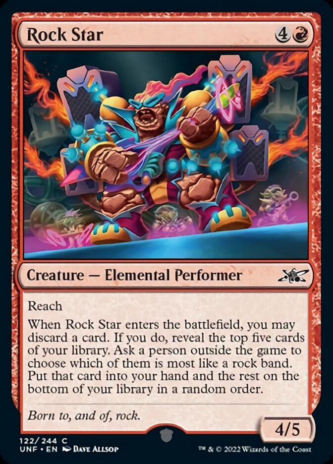 Rock Star [Unfinity] | Boutique FDB TCG