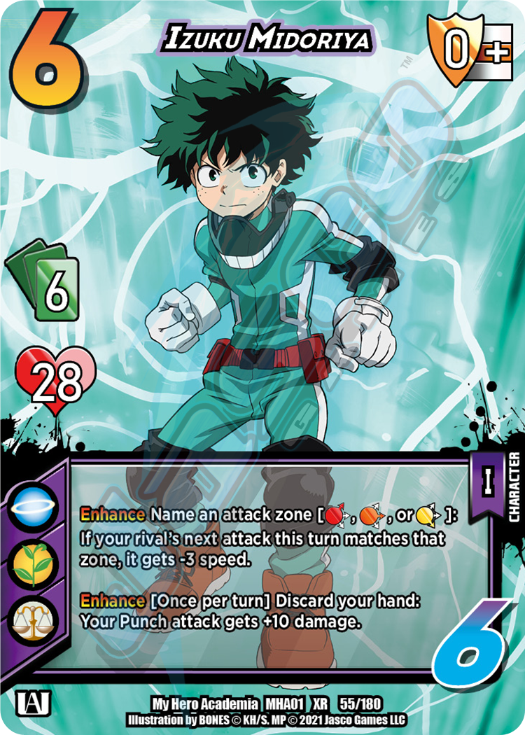 Izuku Midoriya [Series 1 XR Unlimited] | Boutique FDB TCG