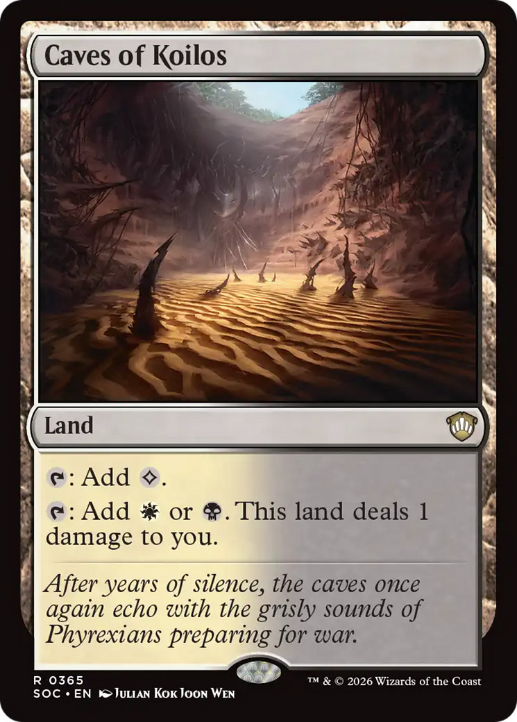 Caves of Koilos [Secrets of Strixhaven Commander] | Boutique FDB TCG