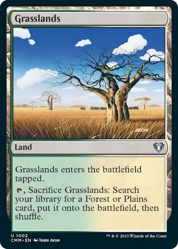 Grasslands [Commander Masters] | Boutique FDB TCG