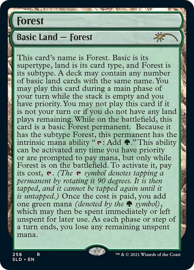 Forest (258) [Secret Lair Drop Series] | Boutique FDB TCG