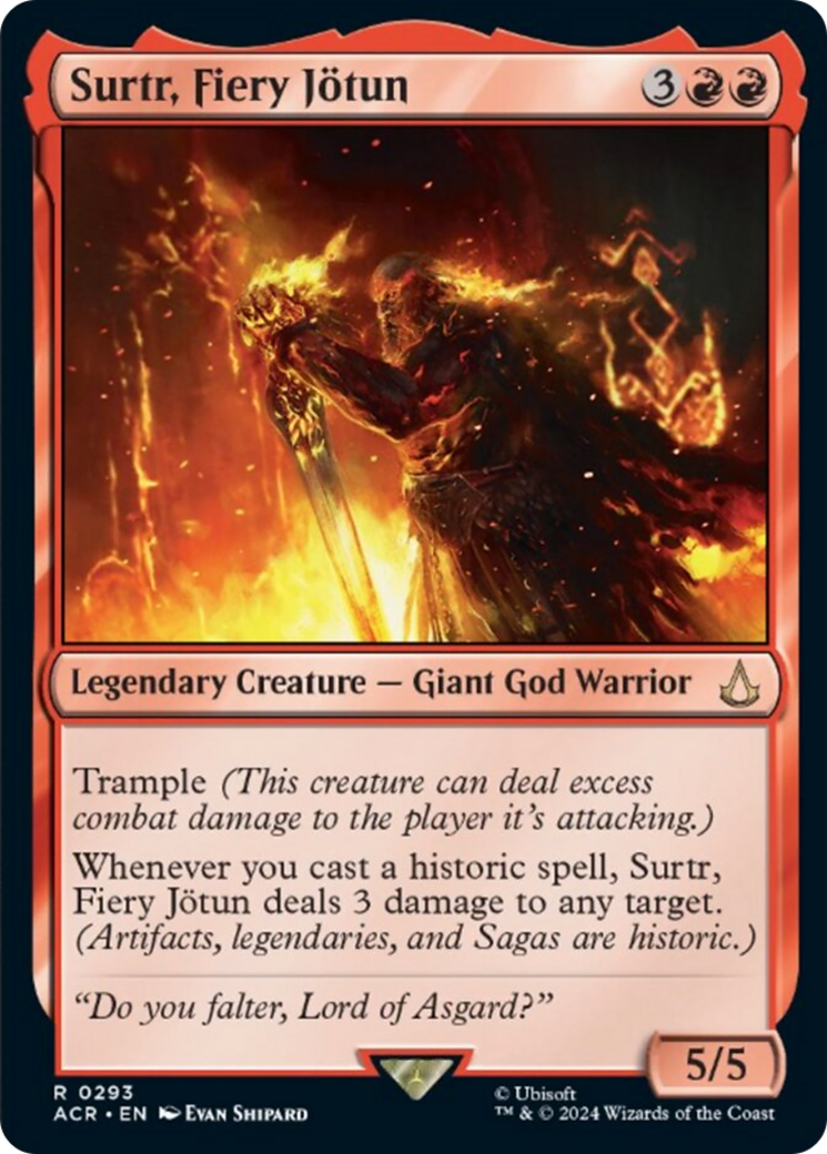 Surtr, Fiery Jotun [Assassin's Creed] | Boutique FDB TCG